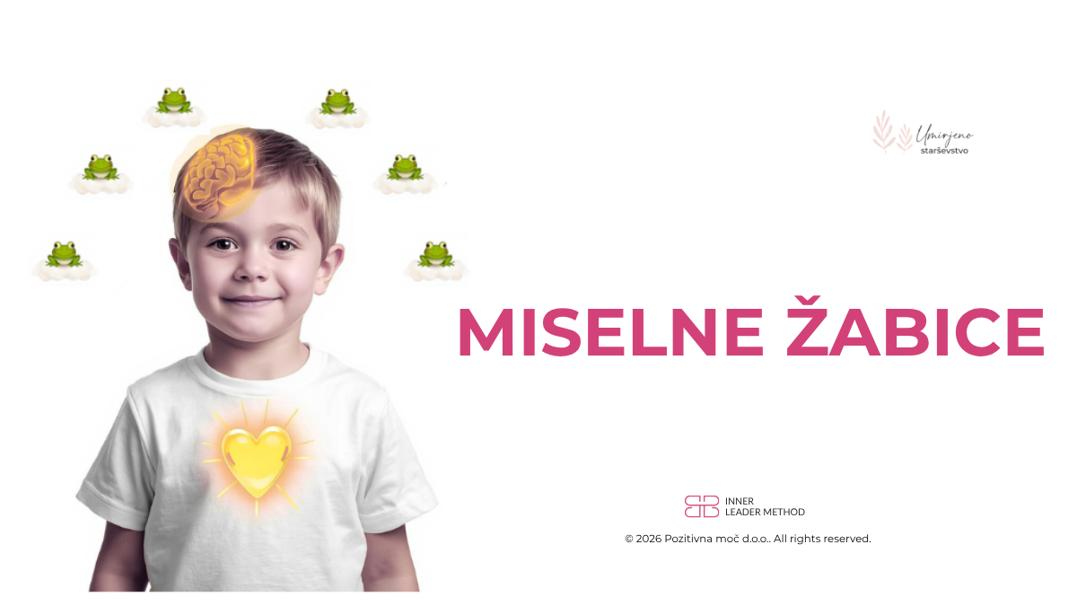 Miselne žabice — Inovativni pristop k samoregulaciji in metakogniciji otrok v vrtcih in šolah