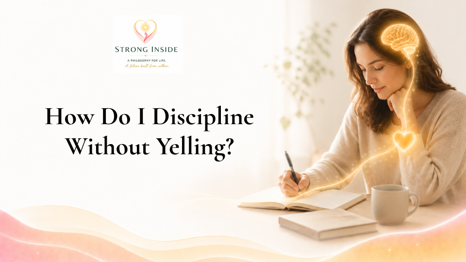 How Do I Discipline Without Yelling?