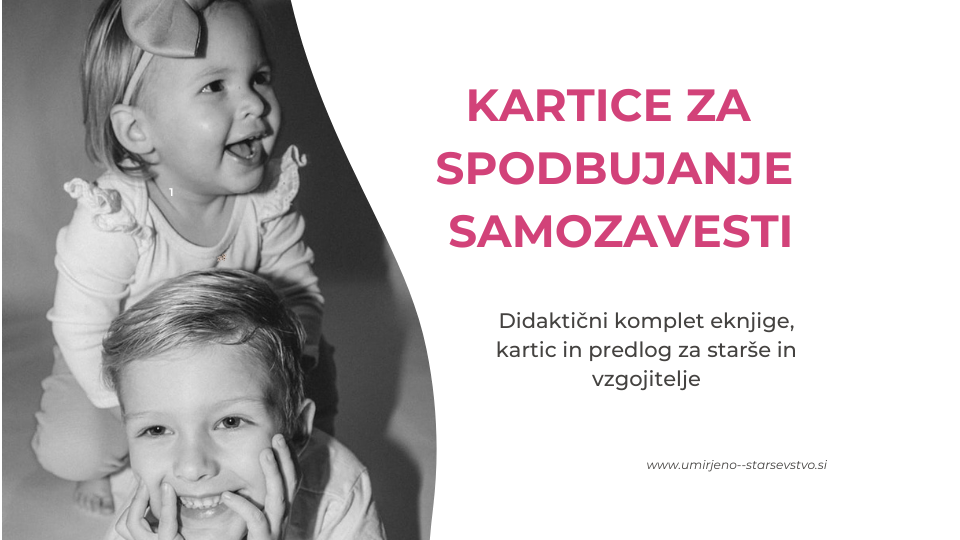Kartice za spodbujanje samozavesti
