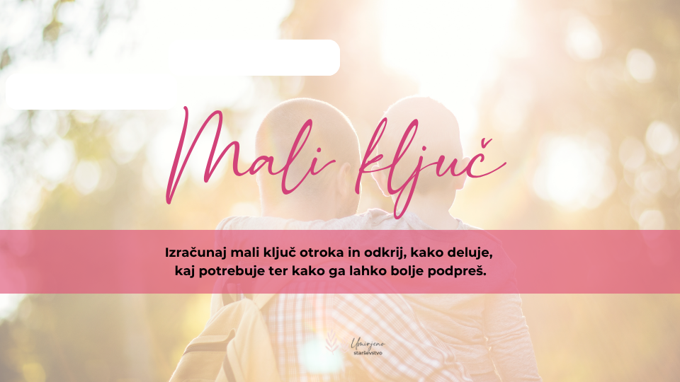 Mali ključ - odkrij,kako otrok deluje