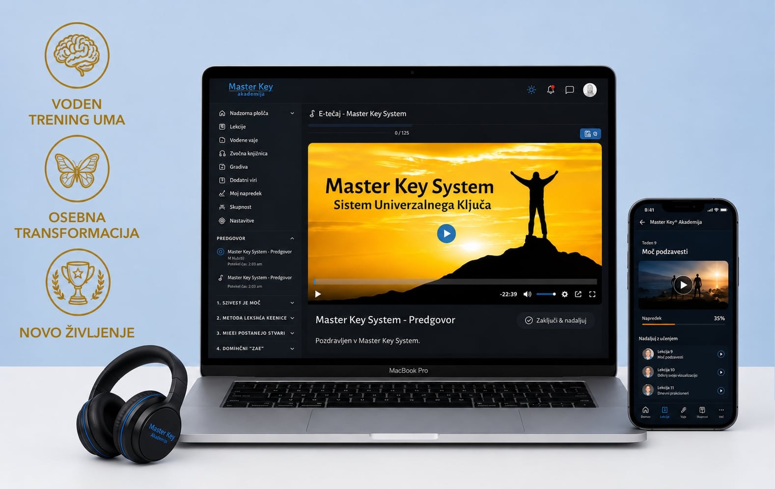 Spletni tečaj - Master Key System